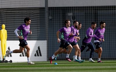 entrenamiento del real madrid