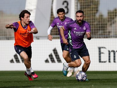 entrenamiento del real madrid