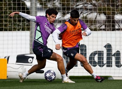 entrenamiento del real madrid