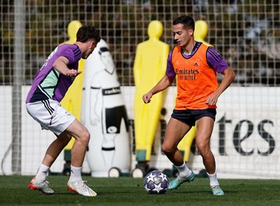 entrenamiento del real madrid