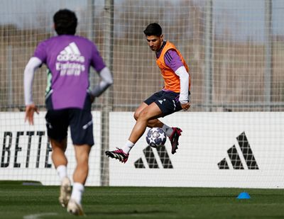 entrenamiento del real madrid