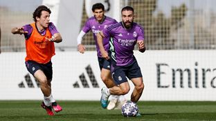 L'équipe prépare le match contre Liverpool