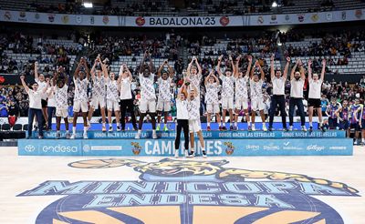 el infantil a campeón de la minicopa endesa 2023