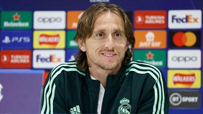 Modrić: 'We're gearing up for a tough match and we'll have to be at our best'