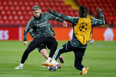 entrenamiento del real madrid