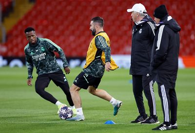 entrenamiento del real madrid