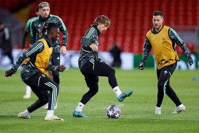 entrenamiento del real madrid