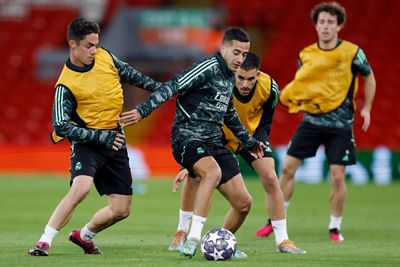 entrenamiento del real madrid