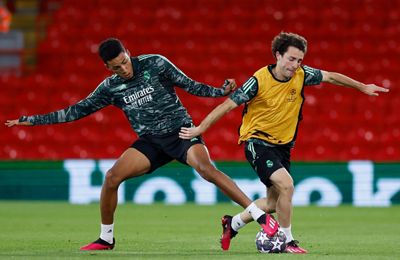 entrenamiento del real madrid