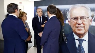 Emotiva despedida a Amancio en el Santiago Bernabéu