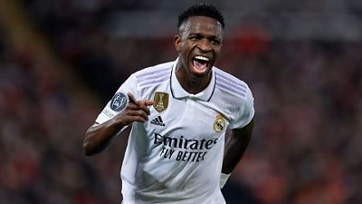 Vini Jr., jugador de la semana de la Champions League