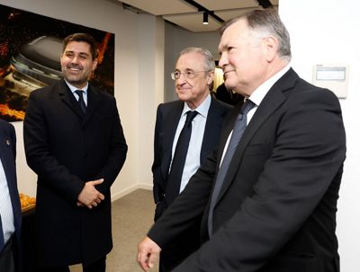 capilla ardiente de amancio amaro en el santiago bernabéu