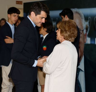 capilla ardiente de amancio amaro en el santiago bernabéu