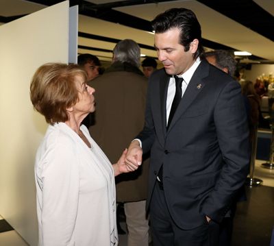 capilla ardiente de amancio amaro en el santiago bernabéu