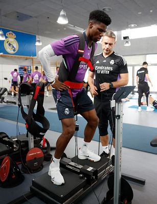 entrenamiento del real madrid