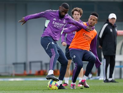 entrenamiento del real madrid