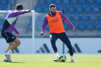 entrenamiento del real madrid