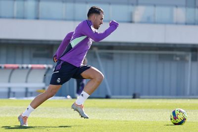 entrenamiento del real madrid