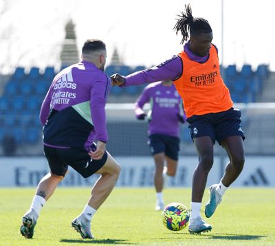 entrenamiento del real madrid