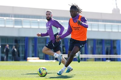 entrenamiento del real madrid