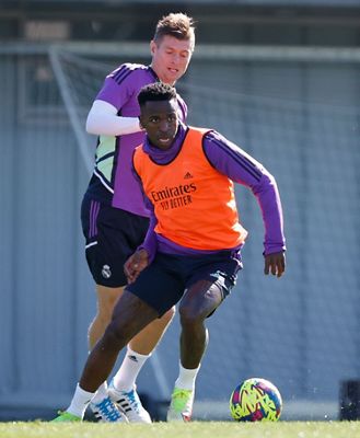 entrenamiento del real madrid