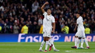 Álvaro, gol en su estreno en el Bernabéu: “Estoy muy feliz'