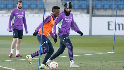 Le Real Madrid prépare le Clásico de la Coupe