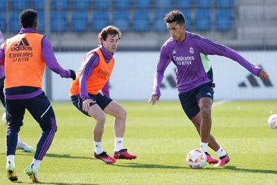 entrenamiento del real madrid