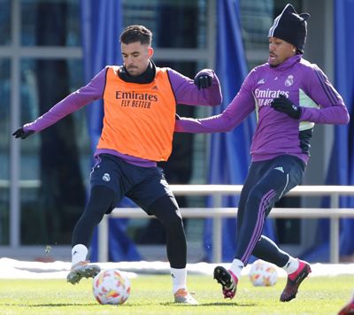 entrenamiento del real madrid