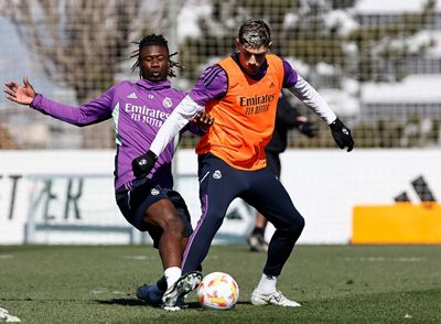 entrenamiento del real madrid
