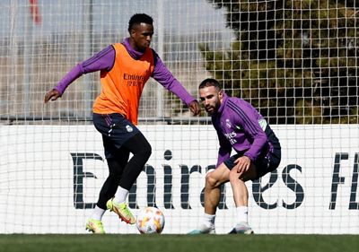 entrenamiento del real madrid