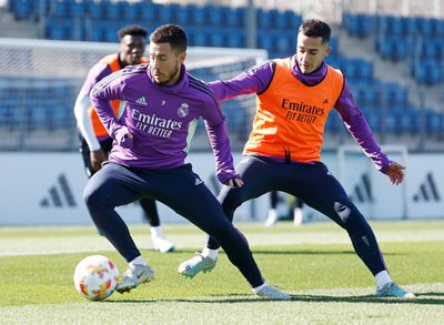 entrenamiento del real madrid