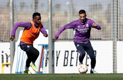 entrenamiento del real madrid