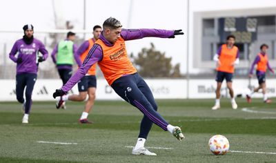entrenamiento del real madrid