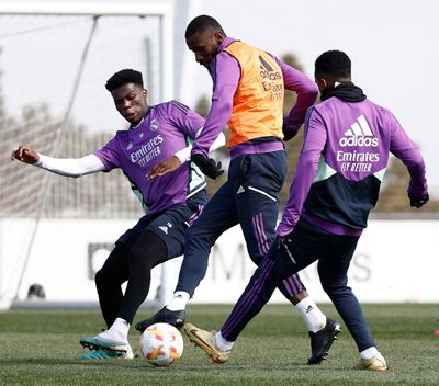 entrenamiento del real madrid