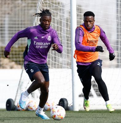 entrenamiento del real madrid