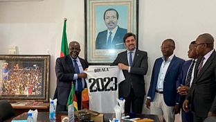 La Fundación Real Madrid presentó su clínic social en Camerún