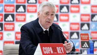 Ancelotti: 'It wouldn't be the first time we've come from behind in a tie.'