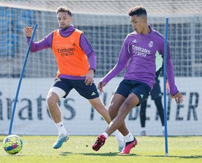 entrenamiento del real madrid