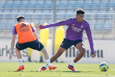entrenamiento del real madrid