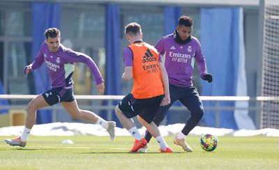 entrenamiento del real madrid
