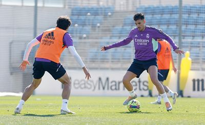 entrenamiento del real madrid