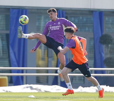 entrenamiento del real madrid
