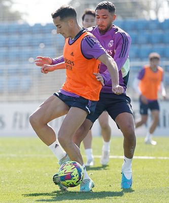 entrenamiento del real madrid
