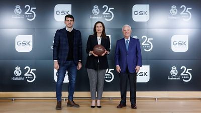 GSK y la Fundación Real Madrid renuevan su colaboración