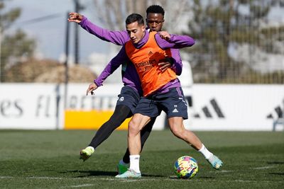 entrenamiento del real madrid