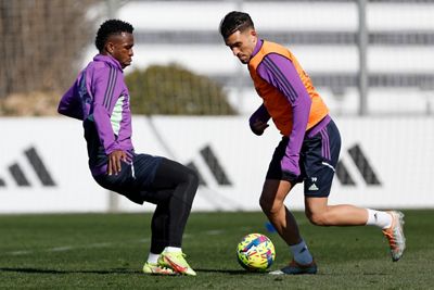 entrenamiento del real madrid
