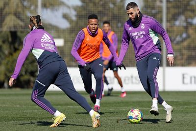 entrenamiento del real madrid