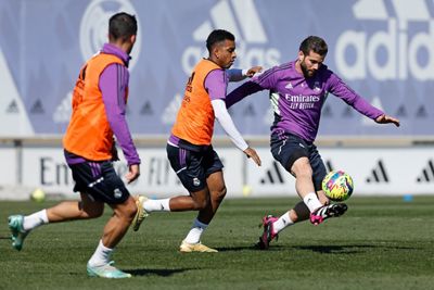 entrenamiento del real madrid