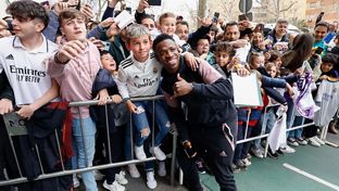 Así fue la llegada del Real Madrid a Sevilla